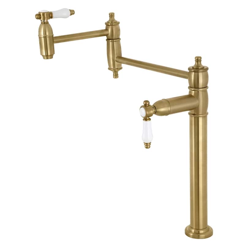 Kingston Brass KS370.BPL Bel-Air 3 GPM Single Hole Pot Filler with