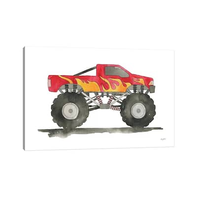 iCanvas "Monster Truck" by Kelsey McNatt Canvas Print