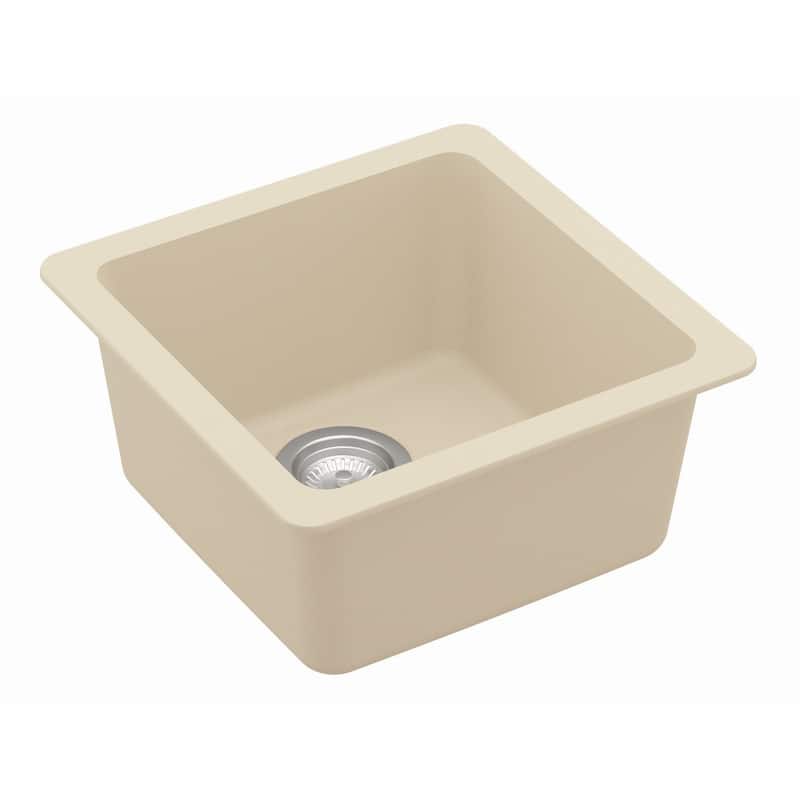 Karran Undermount Quartz Bar Single Bowl Sink
