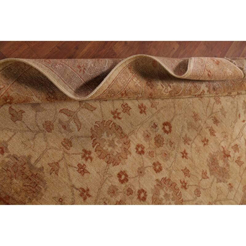 Peshawar Oriental Area Rug Hand-Knotted Wool Carpet - 6'0"x 9'2"