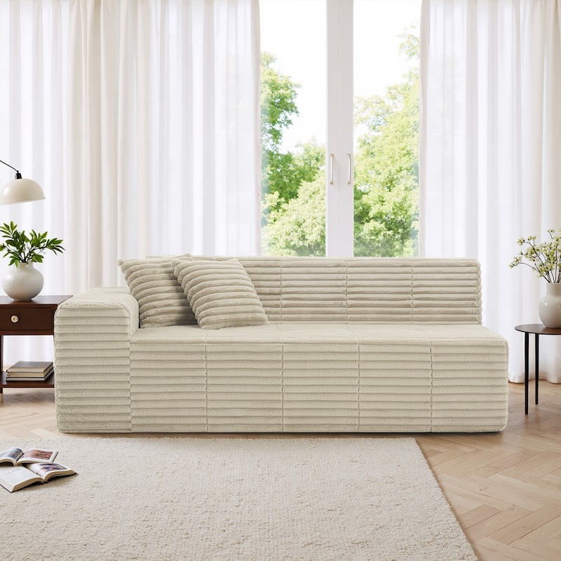 Modern Oversized plush Sofa Bed
