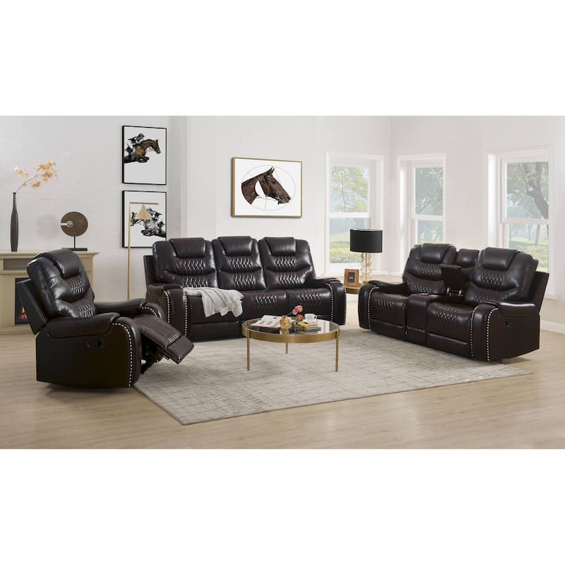 Livette Saddle Arm Motion Loveseat
