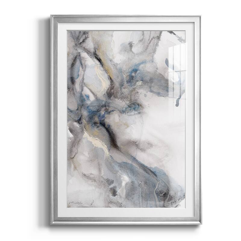 Marble Trance Premium Framed Print - Ready to Hang - 26.5X36.5 - Silver