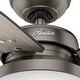 preview thumbnail 7 of 27, Hunter 52" Sentinel Ceiling Fan with LED Light Kit and Handheld Remote