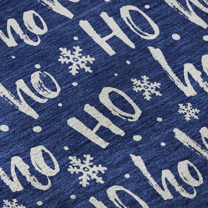 Premium Washable Super Soft Christmas Ho Ho Mayfield Rug