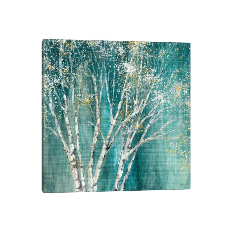 iCanvas "Blue Birch Flipped" by Julia Purinton Canvas Print