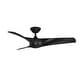 preview thumbnail 13 of 26, Zephyr Indoor and Outdoor 3-Blade Smart Ceiling Fan 52in with 3000K LED Light Kit and Remote Control with Wall Cradle