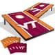 preview thumbnail 1 of 5, Virginia Tech Hokies NCAA Compact 2x3 Tailgate Cornhole Board Set Include Carrying Case