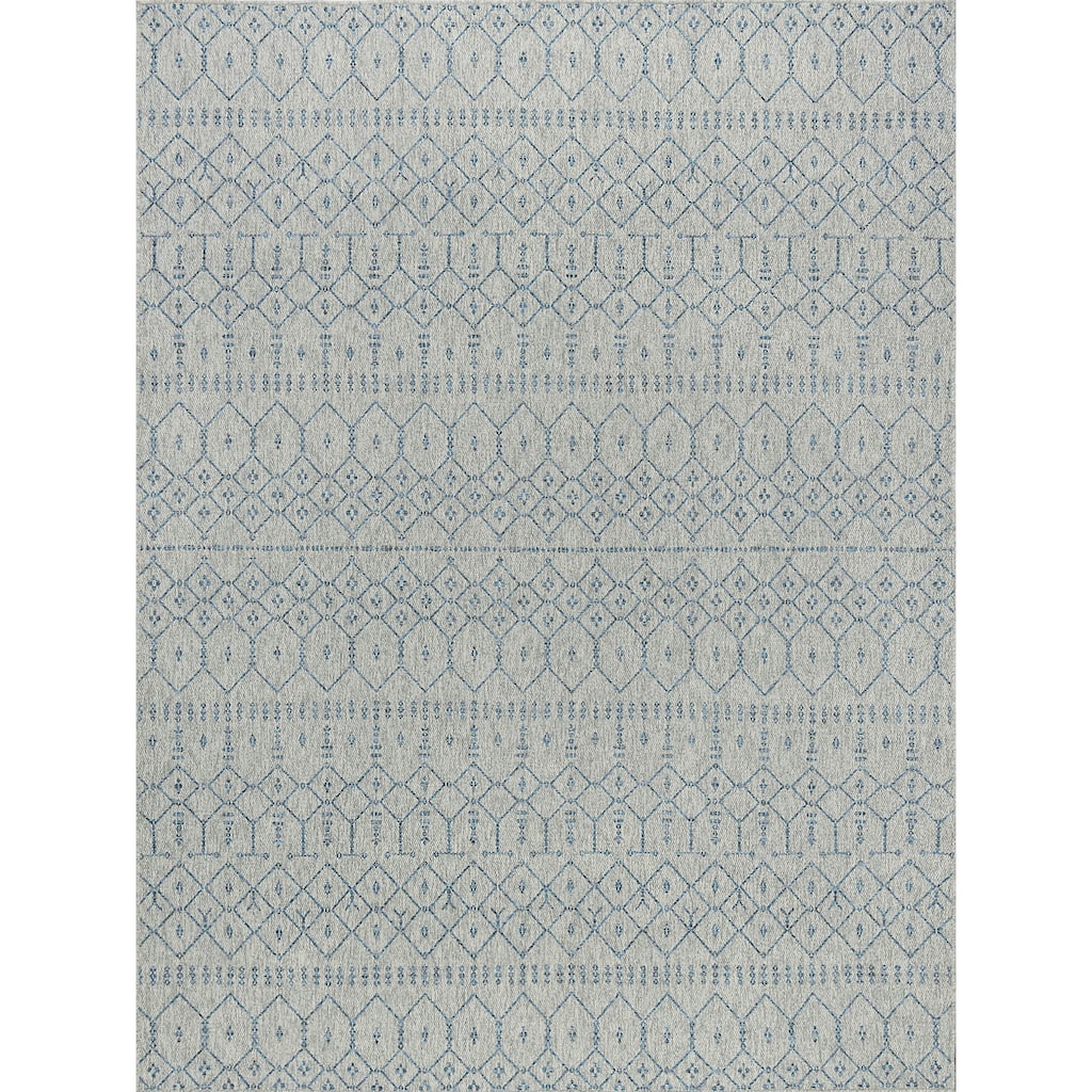 Seros Scandinavian Geometric Indoor/Outdoor Area Rug