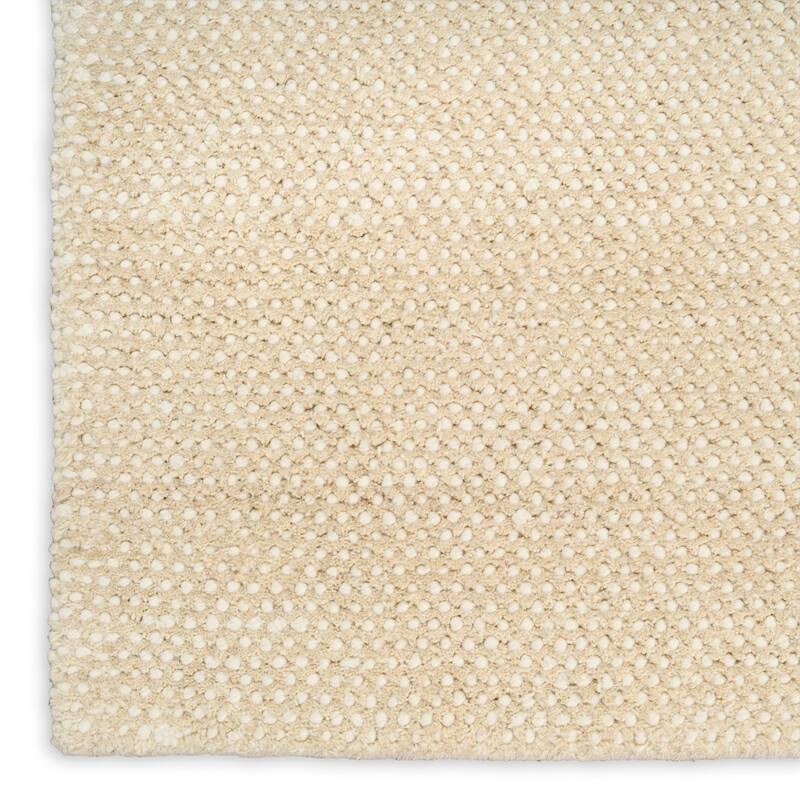 DKNY Pure Rows Handwoven Farmhouse Wool Indoor Rug