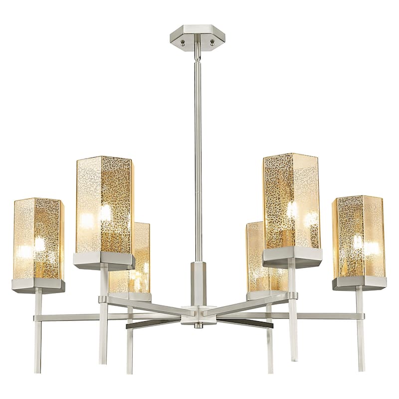 Innovations Lighting 463-6CR-G463-8ME Blakeley 6 Light 32" Wide