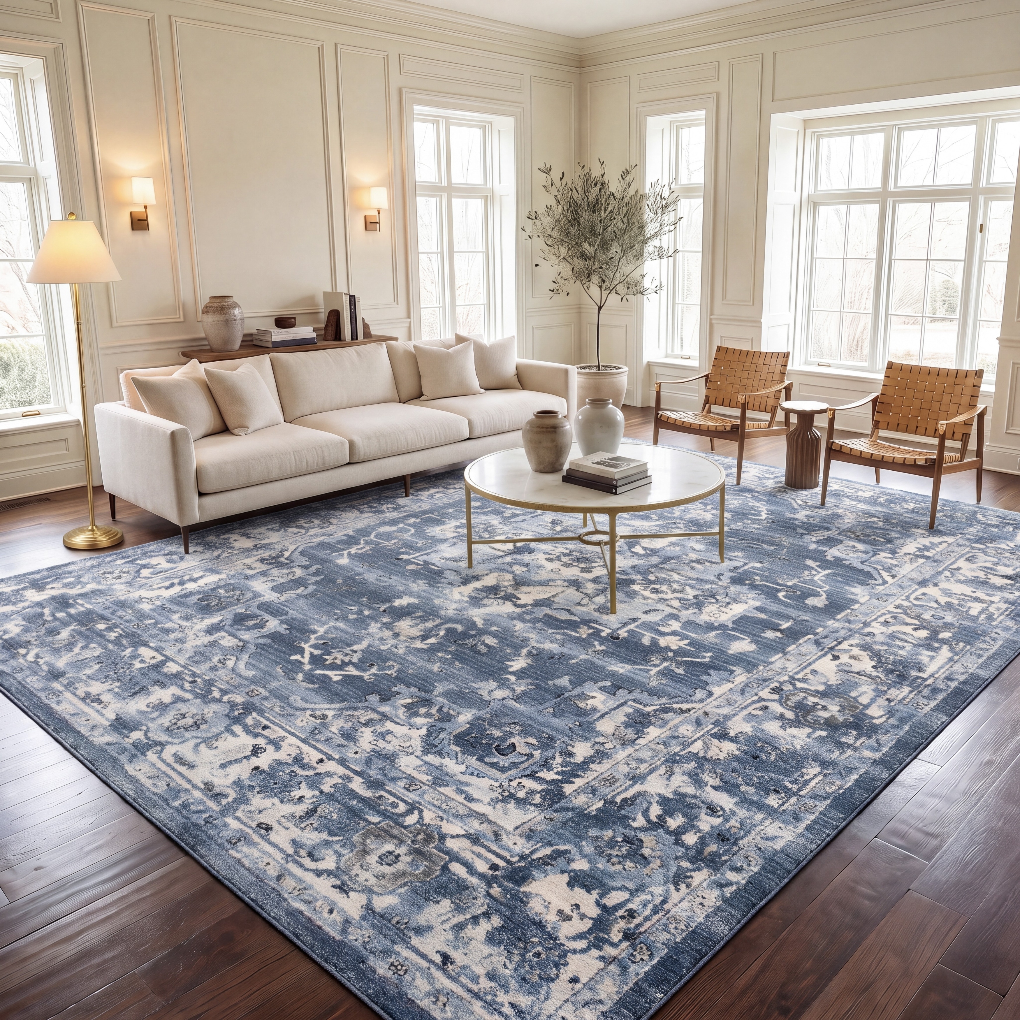 SAFAVIEH Charleston Prabha Vintage Boho Oriental Rug