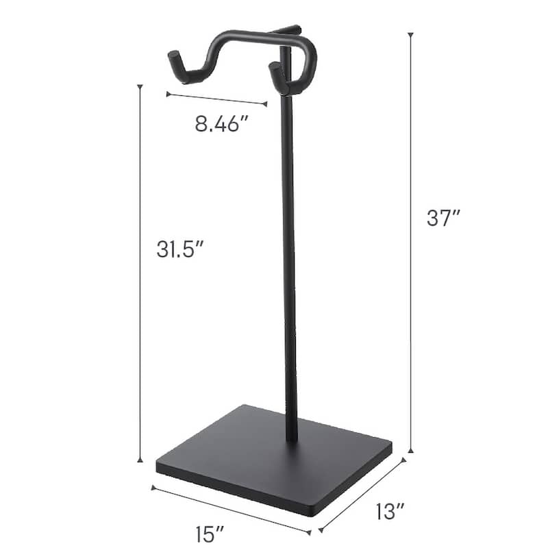 Yamazaki Home Bicycle Stand, Steel, Holds 26.5 lbs - L 12.99 x W 14.96 x H 37.01 inches