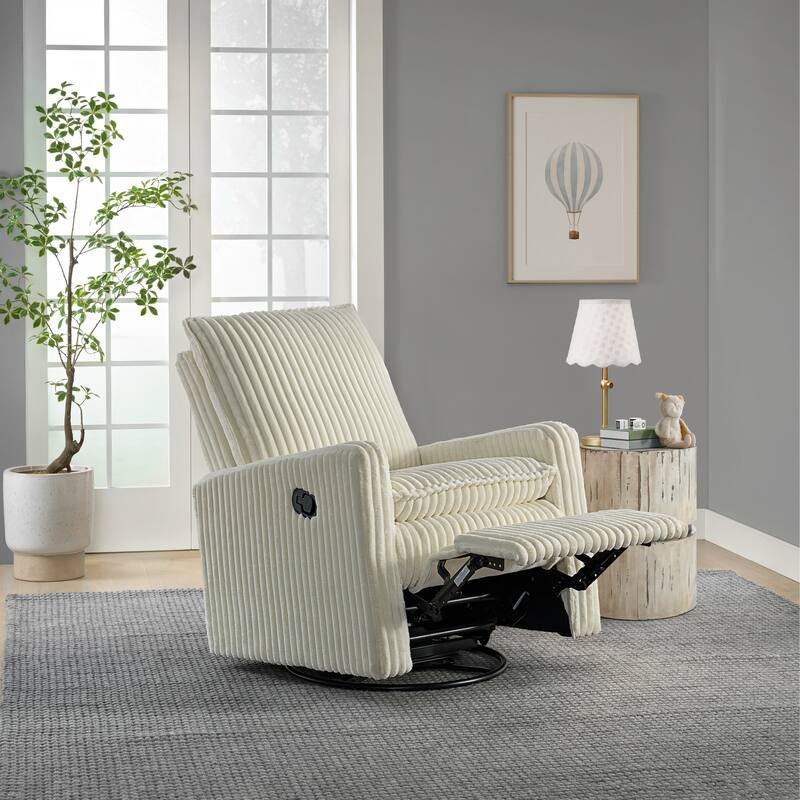 Oxford Baby Uptown Swivel Rocker / Recliner