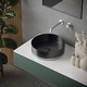 preview thumbnail 1 of 13, Karran Cinox Stainless Steel Round Vessel Sink