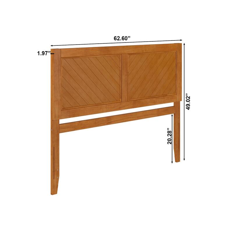 AFI Canyon Wood Headboard with Attachable Charger