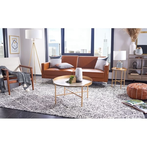 SAFAVIEH Prague Round Coffee Table On Sale Bed Bath & Beyond 30917294