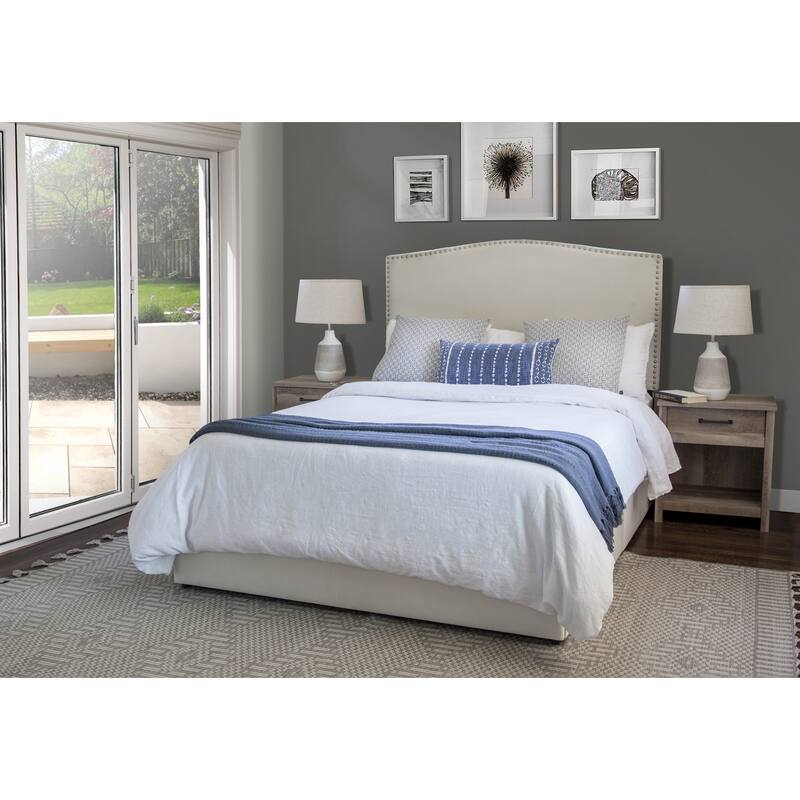 Newbury "Mammoth" Upholstered Platform 2 Drawer Storage Bed