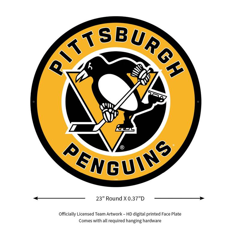 Pittsburgh Penguins LED Lighted Sign