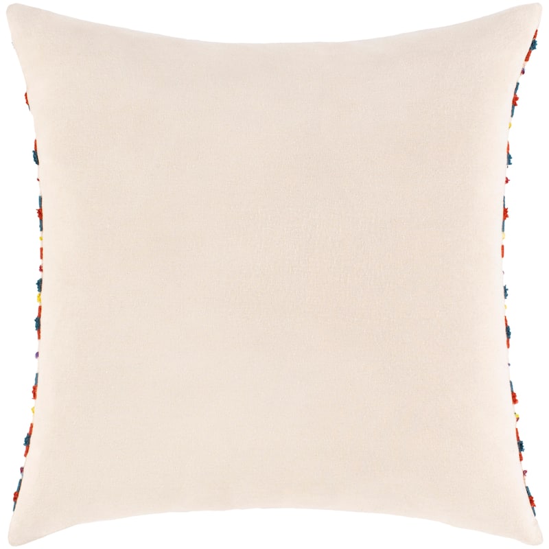 Artistic Weavers Carlile Embroidered Boho Stripe Throw Pillow