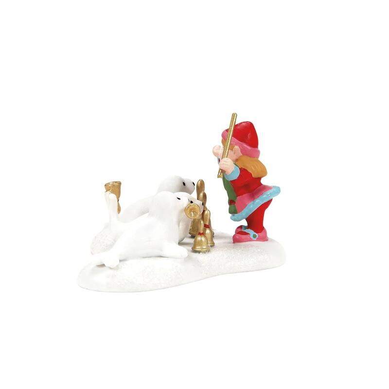 Department 56 North Pole Series Belle's Bell Choir Christmas Figure - 6014685