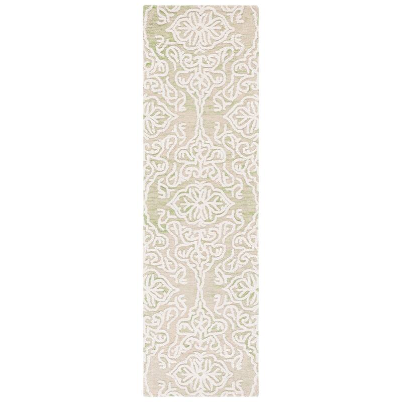SAFAVIEH Handmade Blossom Mahalia Modern Floral Wool Rug