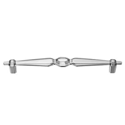 Utopia Alley Hanover Pull Handle-Polished Chrome Cabinet Drop Pull Handles, 6.3" Center to Center