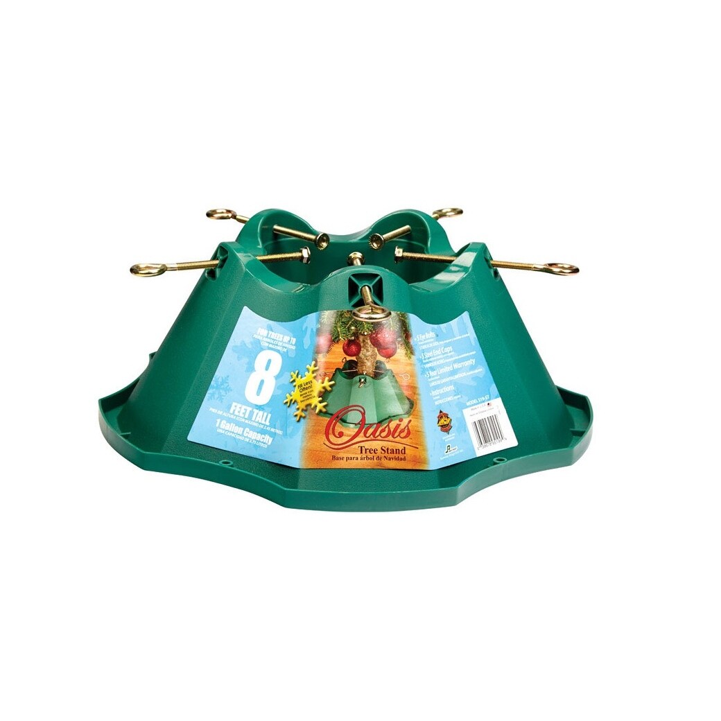 Oasis 519 St Christmas Tree Stand Plastic Green Overstock 16797207