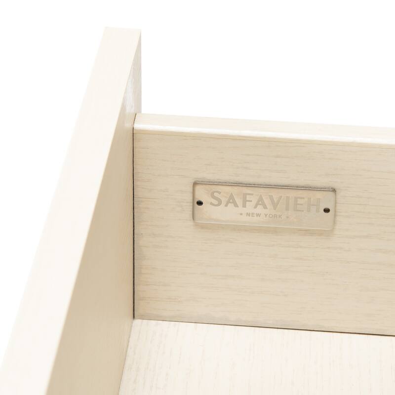 SAFAVIEH Home Trudy 1 Drawer 5-Shelf Media Stand - 15"W x 55"D x 24"H