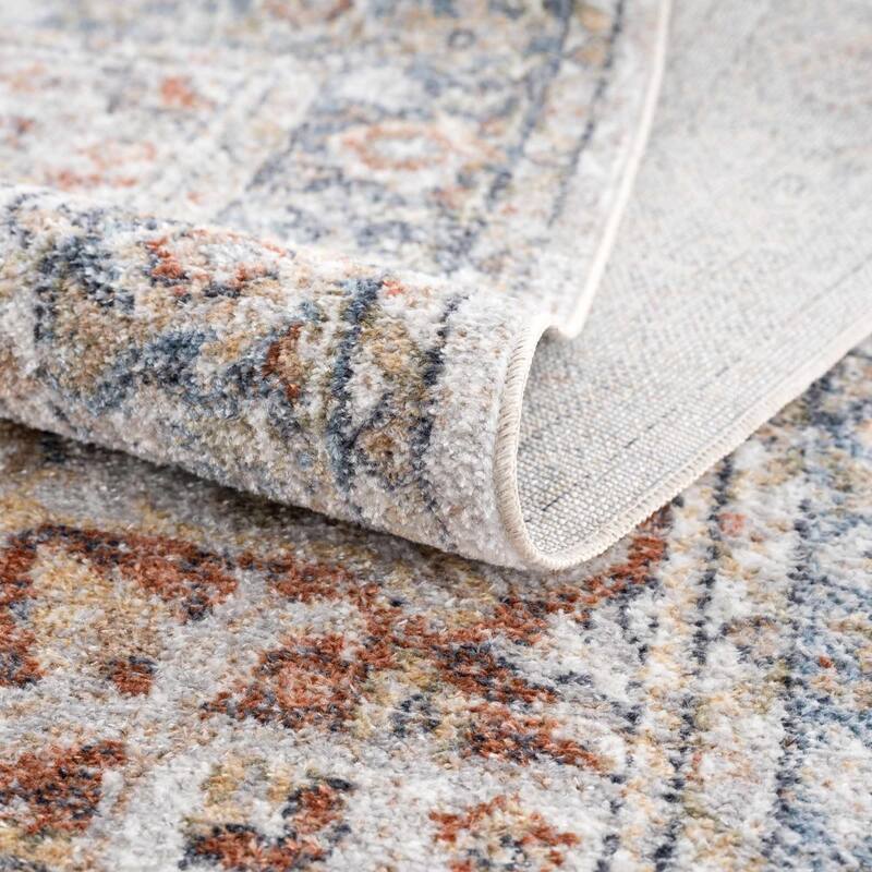 Akram Machine Washable Oriental Persian Area Rug