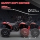 preview thumbnail 26 of 33, 12V Kids Ride on ATV, ElectriaSpeedy Ride on Car Toys Licensed by Bombardier