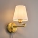 preview thumbnail 5 of 27, CO-Z Plug-in Swing Arm Wall Mount Sconce