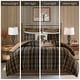 preview thumbnail 3 of 6, Woolrich Hadley Plaid Oversized Cozy Spun Comforter Set