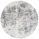 preview thumbnail 107 of 113, SAFAVIEH Aston Fedra Modern Abstract Rug 6'7" Round - Ivory/Grey - Round