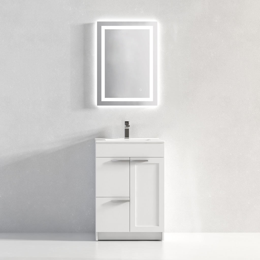 Blossom Hanover 24 Inch Bathroom Vanity with Topmount Ceramic Sink