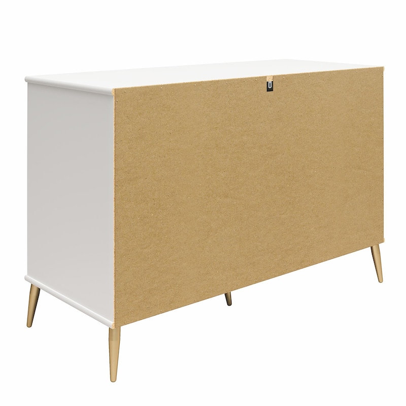 Little Seeds Valentina Asymmetrical 4 Drawer / 1 Door Convertible Dresser