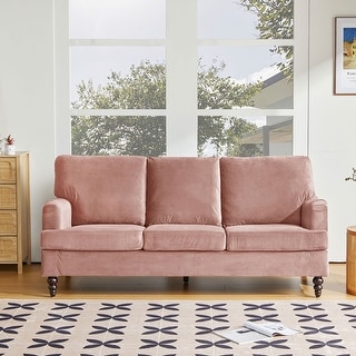 3 Seater Sofa Velvet Couches for Living Room, Sofas for Living Room ...