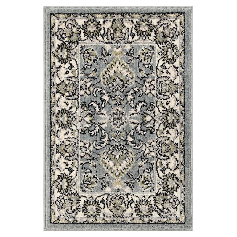 Superior Lille Classic Floral Medallion Indoor Runner or Area Rug