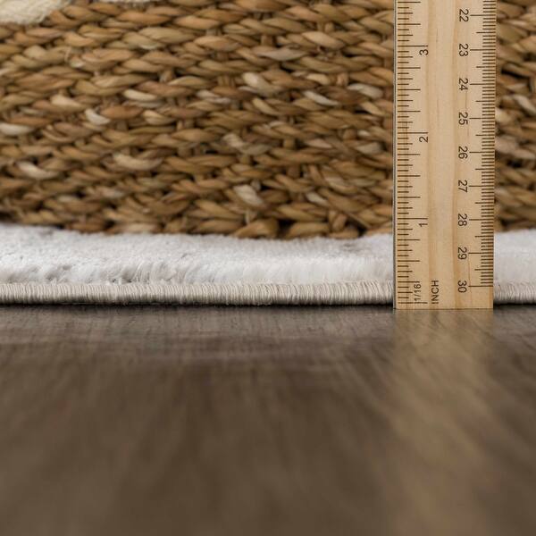 dimension image slide 1 of 3, Hauteloom Liverpool Living Room, Bedroom Area Rug - Contemporary - Colorful - 5'3" x 7'