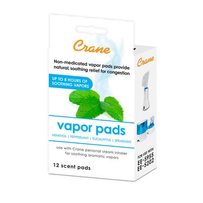 Crane Universal Vapor Pads for Droplets, Warm Mist, and Corded Inhaler - EE-5302 EE-5955 EE-5202 EE-5306