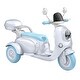 preview thumbnail 1 of 14, 12V Kids Ride On Motorcycle with Bluetooth Music, EVA Wheels, and Shock Absorption - Perfect for Outdoors