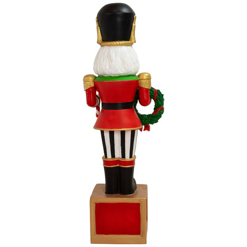 Sunnydaze Karl the Christmas Nutcracker Statue - 48"