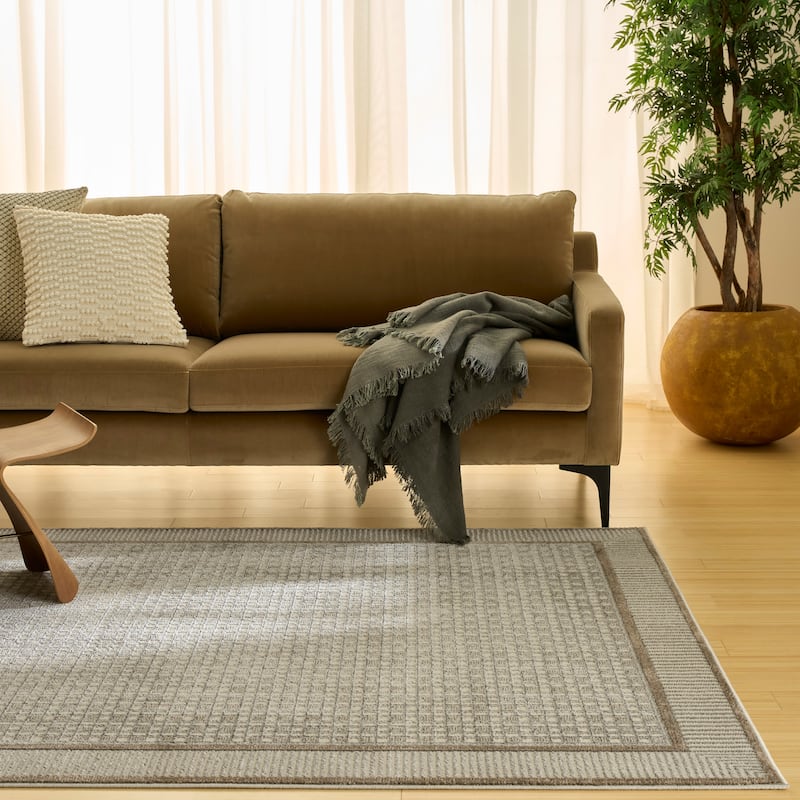 Nourison Nordic Indoor only Geometric Area Rug