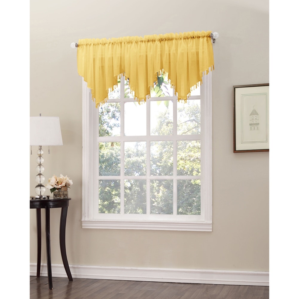 Yellow valance outlet