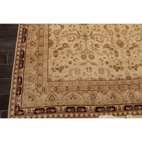 Shop Hand Knotted Palace Runner 150 Kpsi Beige Maroon Persian Oriental Area Rug Wool Traditional Oriental Area Rug Palace On Sale Overstock 31523753