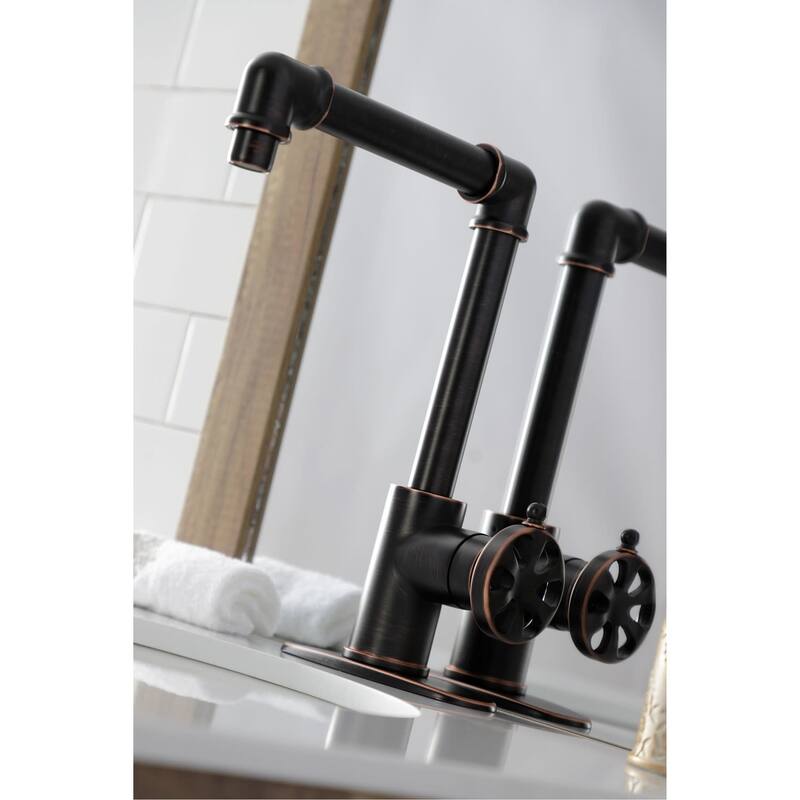 Kingston Brass Belknap 1.2 GPM Deck Mounted Single Hole Bathroom