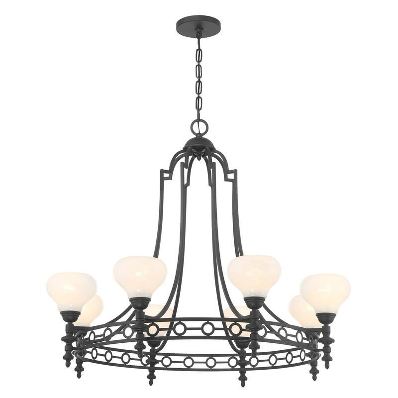 Savoy House 1-1605-8 Allston 8 Light 36" Wide LED Chandelier
