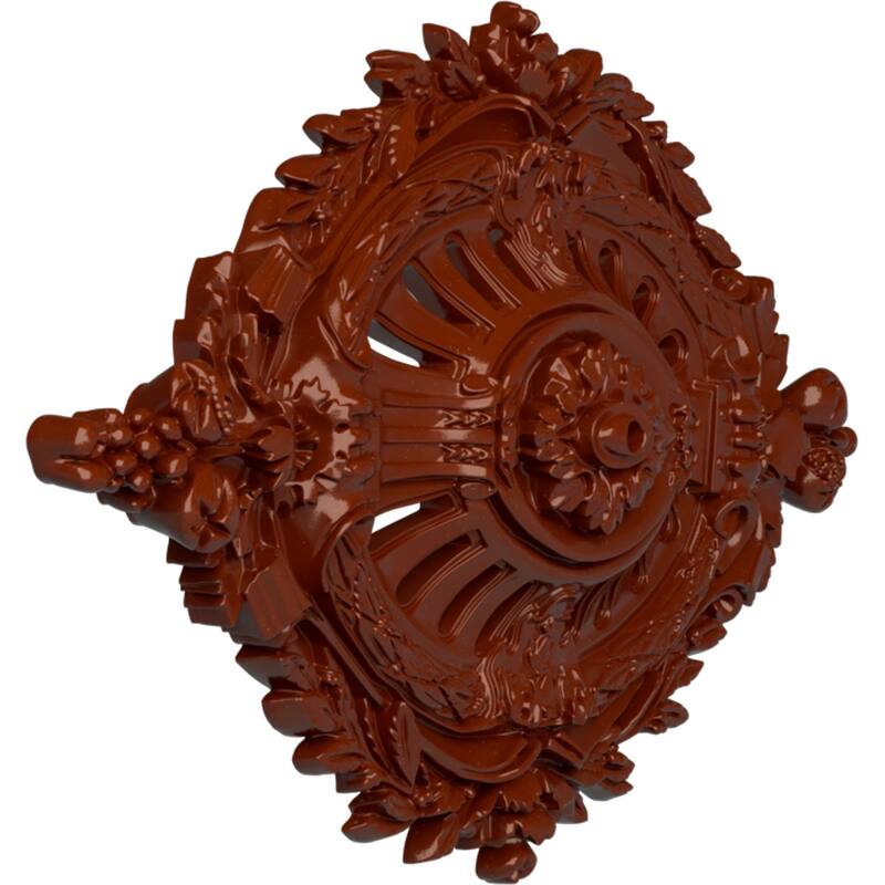 35 7/8"W x 22 1/2"H x 4 3/8"P Antonio Ceiling Medallion