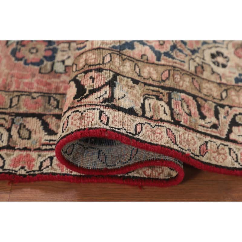 Mahal Antique Persian Area Rug Handmade Wool Carpet - 4'3"x 6'5"