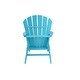 preview thumbnail 5 of 14, Outdoor Resin Wood Folding Adirondack Chair